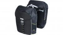 Fahrradzubehör BASIL DOPPELTASCHE MILES MIK,37L,BLACK LIME