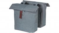 Fahrradzubehör BASIL DOPPELTASCHE CITY GREY MELEE