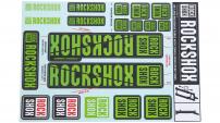 Werkstatt & Lagerung DEKOR SET ROCKSHOX 30/32 MM GRUEN 2018+