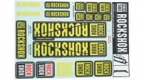 Werkstatt & Lagerung DEKOR SET ROCKSHOX 35 MM GELB 2018+