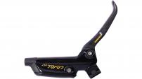 Sram  DISC BRAKE LEVER ASSEMBLY - CARBON LEVER (ASSEMBLED, NO HOSE, INCLUDES BARB & OLIVE) VERSION 2 BLACK/GOLD -LEVEL ULTIMATE
