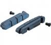 Shimano R55C4-1 Cartridge-Type Brake Shoes (-1 mm thinner shoe) & Fixing Bolts (Pair) for Carbon Rim