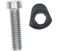  End adjust screw (M4 x 14.1) and plate

