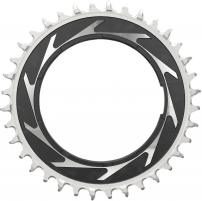 Sram  CHAIN RING T-TYPE 36T POWERMETER THREADED 0MM OFFSET EAGLE (INCLUDING PIN THREAD BACKUP AND SCREW) - BLACK/SILVER XXSL D1
