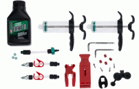 Sram  Pro Mineral Oil Bleed Kit (includes 2 Premium Syringes, M4 fittings, bleed blocks, Sternantrieb tool, crowfoot, Bleeding Edge Fitting, Maxima Mineral Oil) - DB8, Maven
