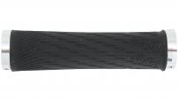 Sram  LOCKING GRIPS FOR GRIP SHIFT FULL LENGTH 122MM WITH SILVER CLAMPS AND END PLUG
