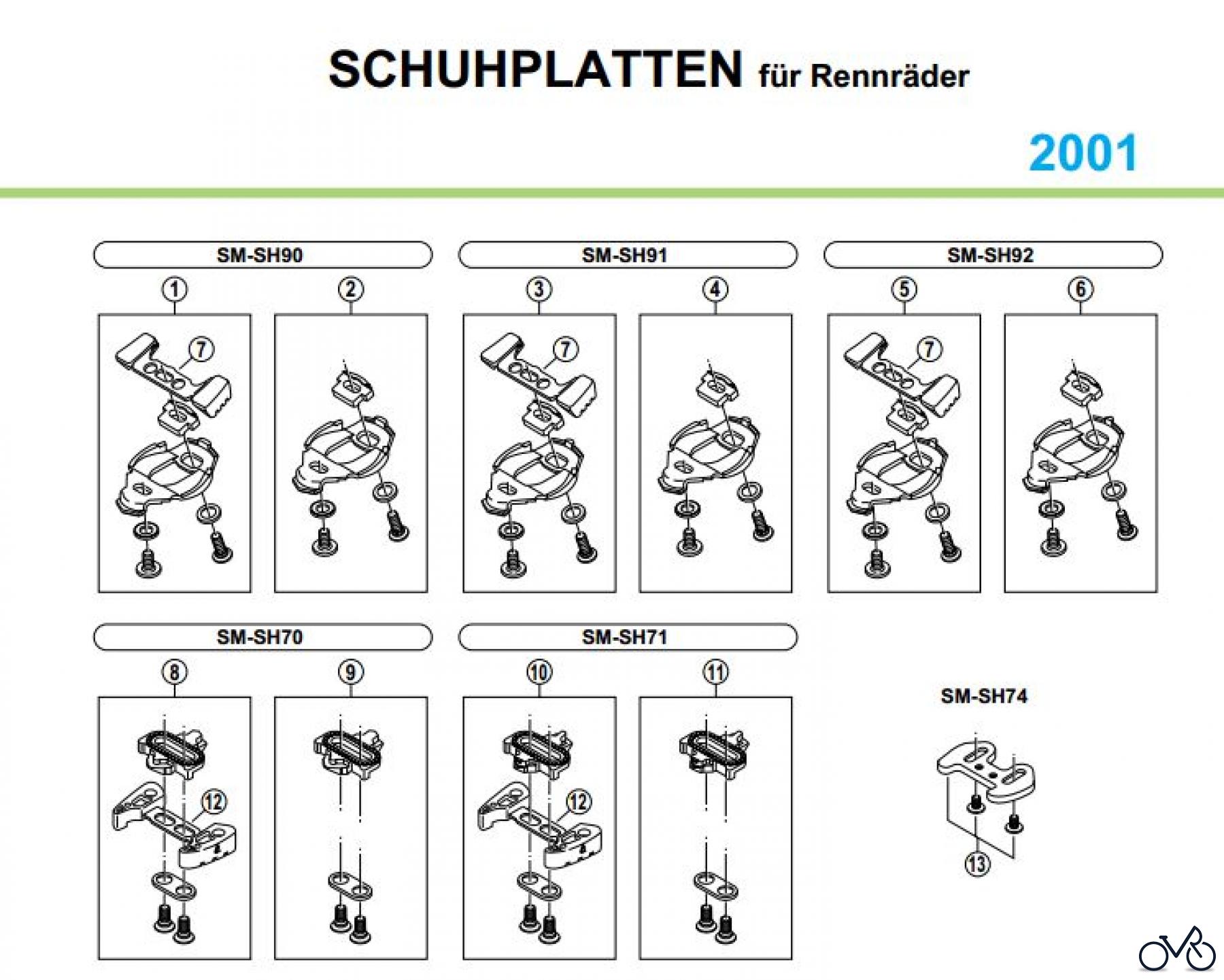  Shimano PD Pedal - Pedale Cleat-Set-Road-01