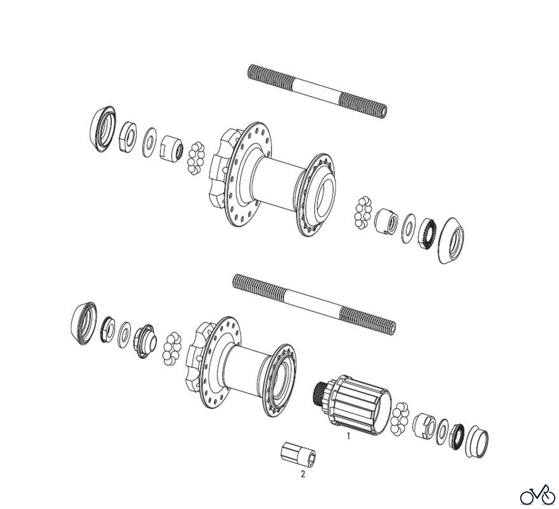  Sram Sram 406 - MTB HUB