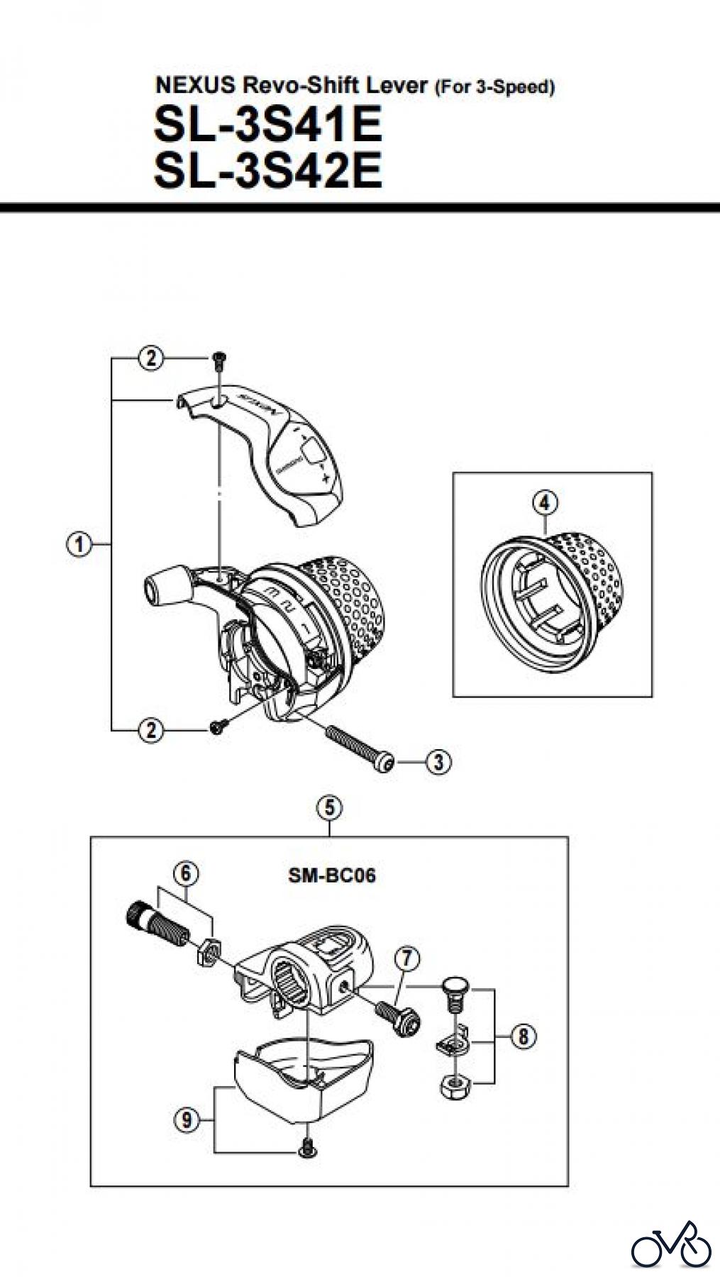  Shimano SL Shift Lever - Schalthebel SL-2730