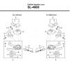 Shimano SL Shift Lever - Schalthebel Ersatzteile SL-4600 TIAGRA Rapidfire Lever