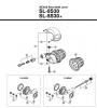 Shimano SL Shift Lever - Schalthebel Ersatzteile SL-5S30, SL-5S30-A