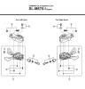 Shimano SL Shift Lever - Schalthebel Ersatzteile SL-M670-I (Ispec) SHIMANO SLX Rapidfire Lever