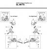 Shimano SL Shift Lever - Schalthebel Ersatzteile SL-M770-2708A DEORE XT Mega-9 Rapidfire Lever