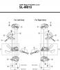 Shimano SL Shift Lever - Schalthebel Ersatzteile SL-M810 SAINT Mega-9 Rapidfire Lever
