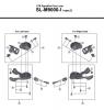Shimano SL Shift Lever - Schalthebel Ersatzteile SL-M9000I -3778 I-specⅡ  XTR Rapidfire Plus Lever