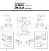 Shimano SL Shift Lever - Schalthebel Ersatzteile SL-M980 -3083 XTR Rapidfire Lever