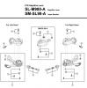Shimano SL Shift Lever - Schalthebel Ersatzteile SL-M980-A -3310 XTR Rapidfire Lever