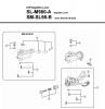 Shimano SL Shift Lever - Schalthebel Ersatzteile SL-M980-A -3310A
