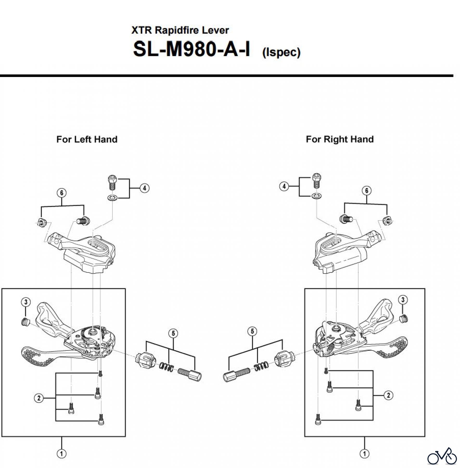  Shimano SL Shift Lever - Schalthebel SL-M980-A-I-3413