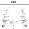 Shimano SL Shift Lever - Schalthebel Ersatzteile SL-RS34 -3468 Revo-Shift Lever