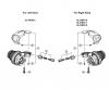 Shimano SL Shift Lever - Schalthebel Ersatzteile SL-RS43 -2518 Tourney Revo-Shift Lever