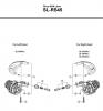 Shimano SL Shift Lever - Schalthebel Ersatzteile SL-RS45 -3365 Revo-Shift Lever