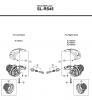 Shimano SL Shift Lever - Schalthebel Ersatzteile SL-RS45 -3365A