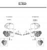 Shimano SL Shift Lever - Schalthebel Ersatzteile SL-RS47 -3366A  Revo-Shift Lever