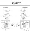 Shimano SL Shift Lever - Schalthebel Ersatzteile SL-T780 DEORE XT Rapidfire Lever