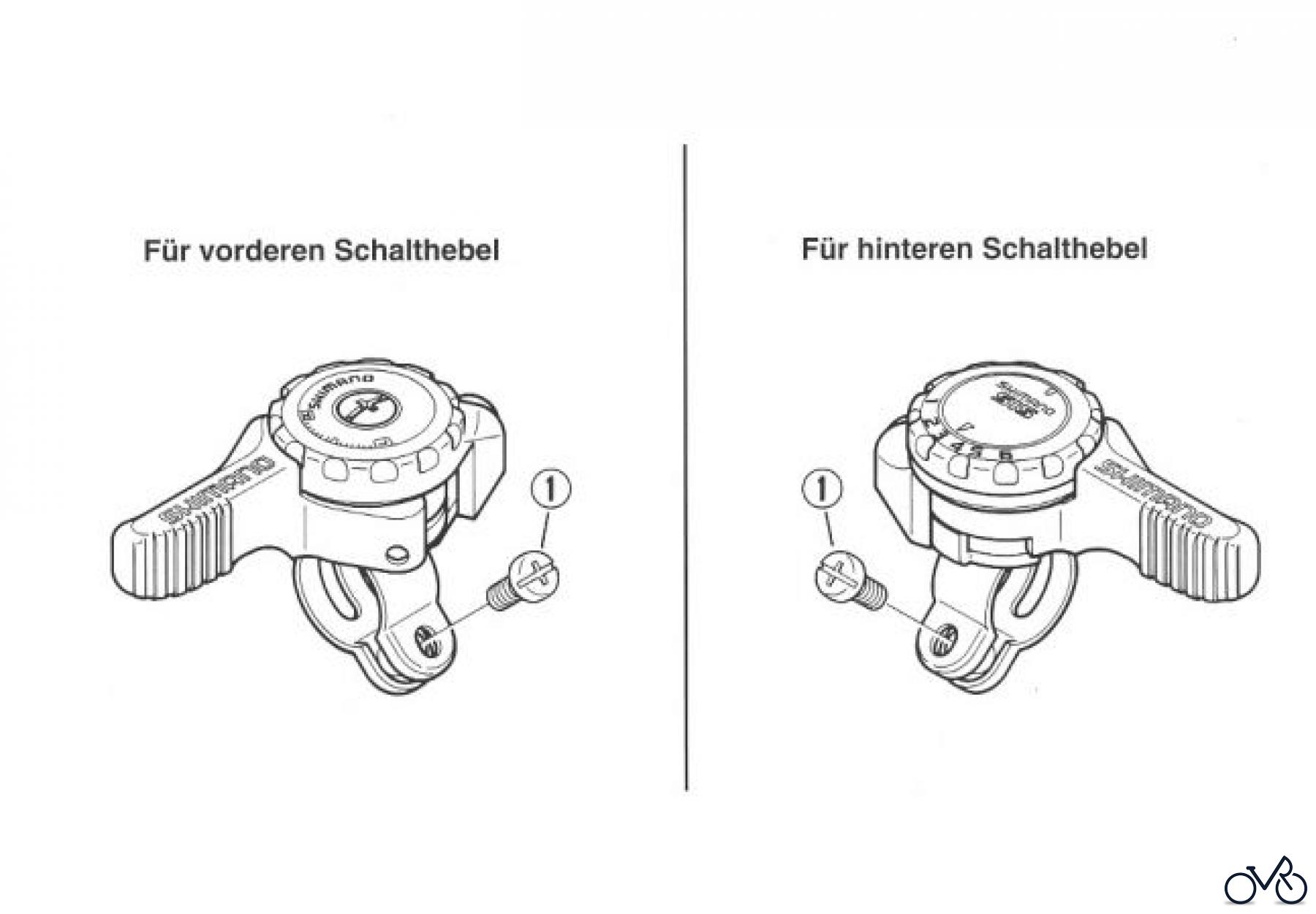  Shimano SL Shift Lever - Schalthebel SL-TY22