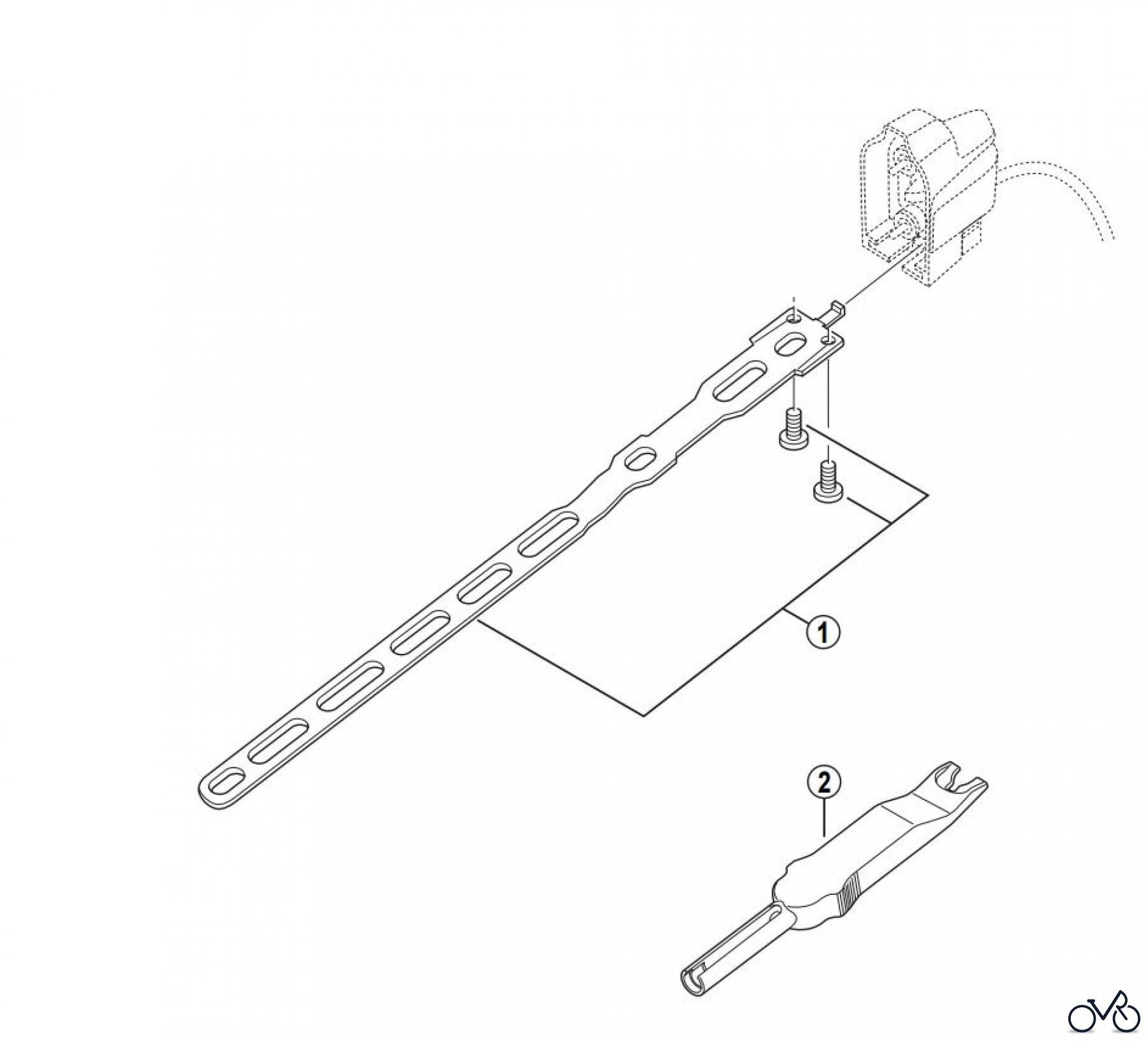  Shimano EW Elektrische Kabel EW-7970 -2901A DURA-ACE Electric Cable
