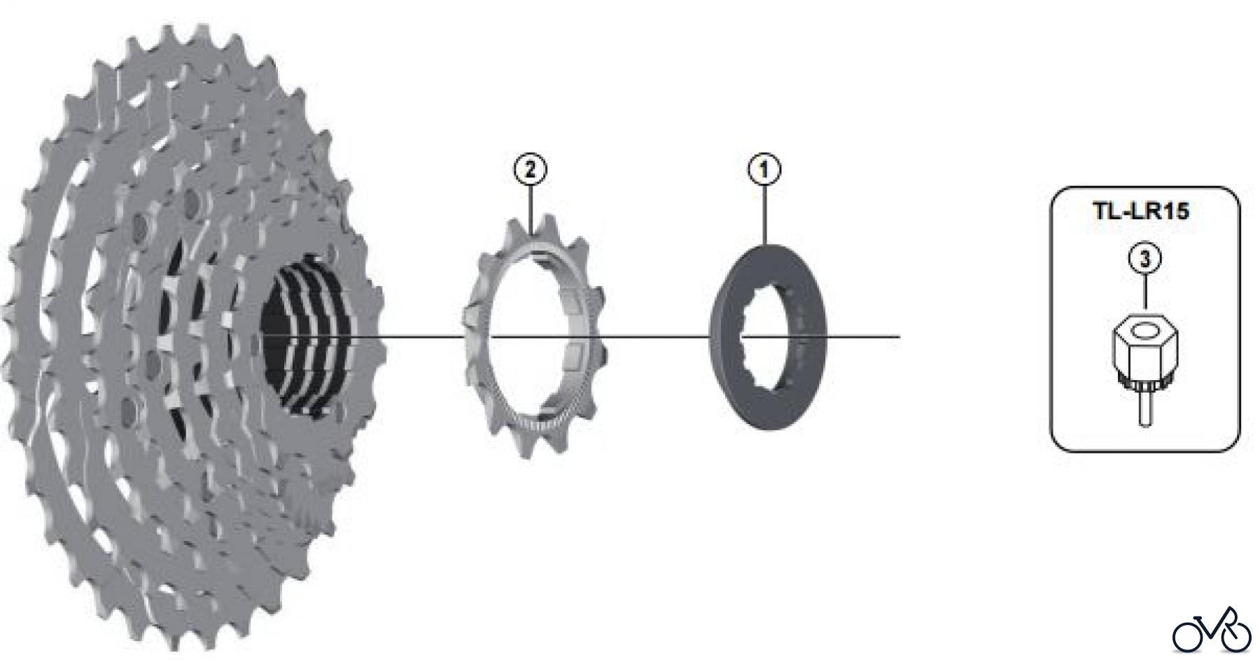 Shimano CS Cassette / Zahnkranz CS-HG200-8 br-Group Cassette Sprocket (8-Speed)