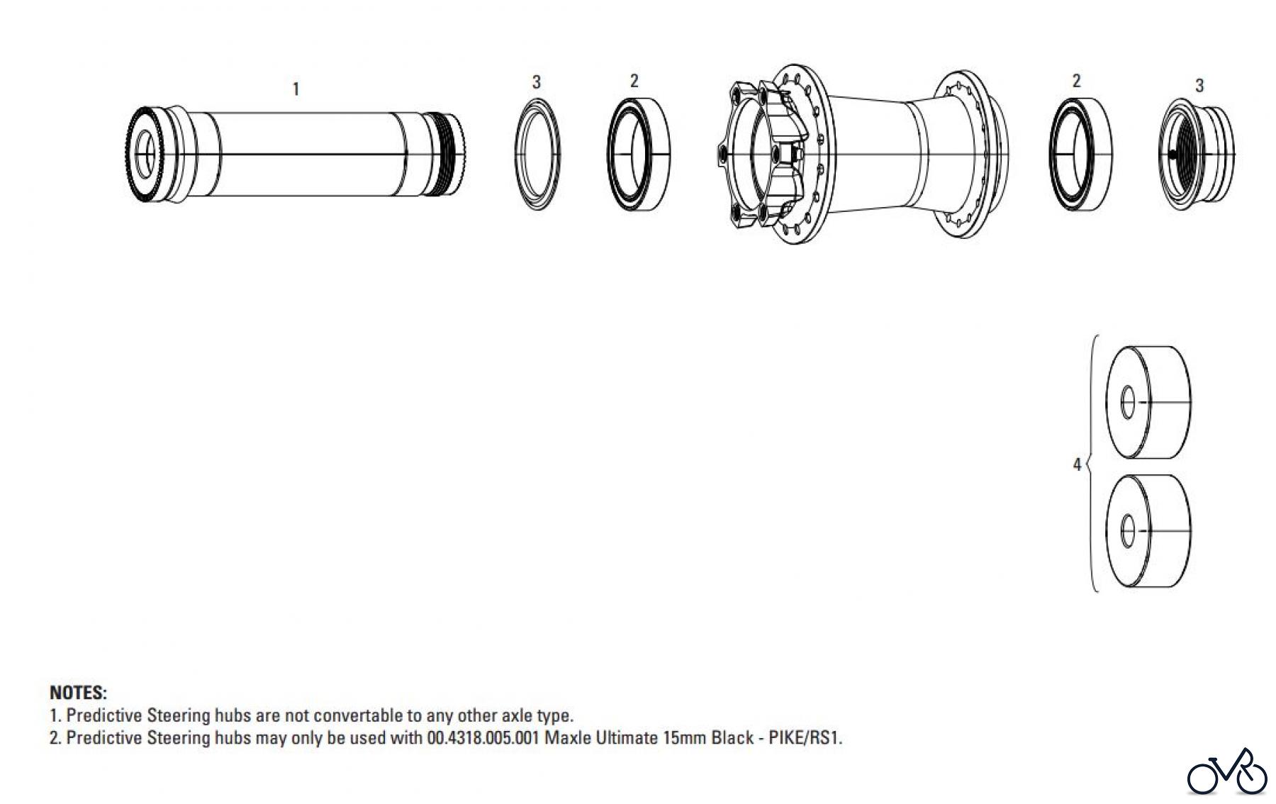 Sram Sram PREDICTIVE STEERING - MTB HUB