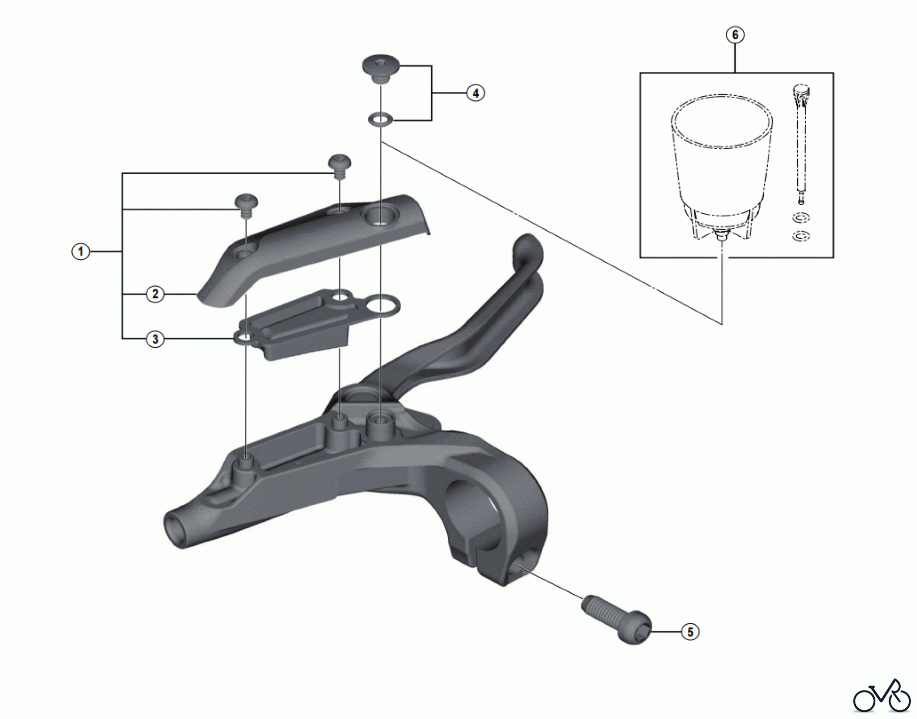  Shimano BL Brake Lever - Bremshebel BL-M355-3812