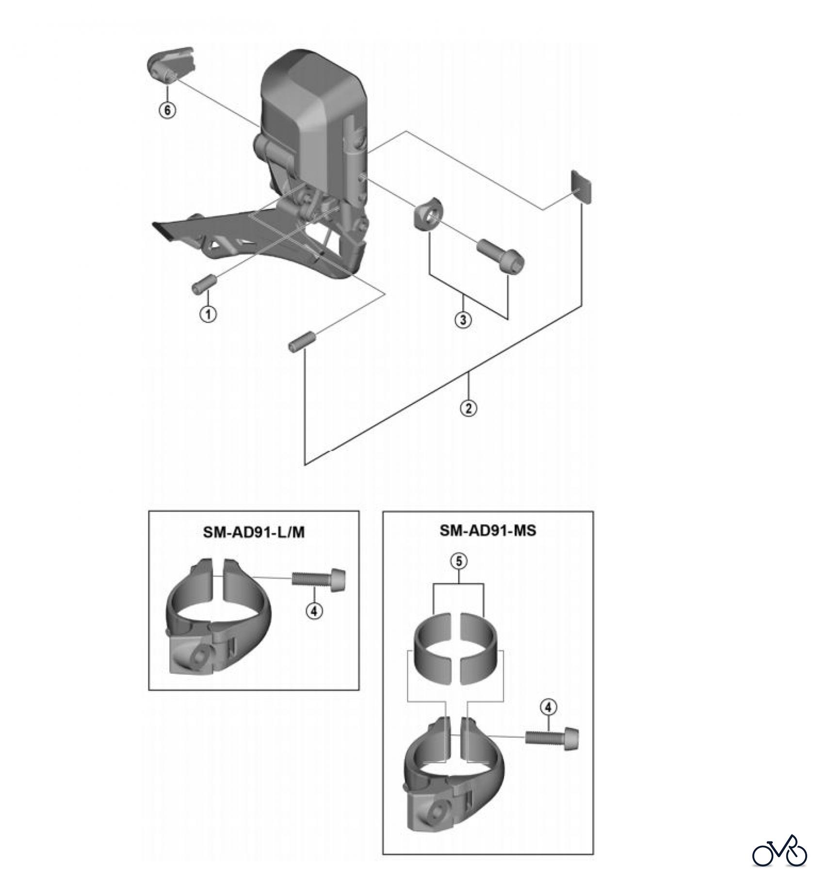  Shimano FD Front Derailleur - Umwerfer FD-R9150  DURA-ACE Front Derailleur