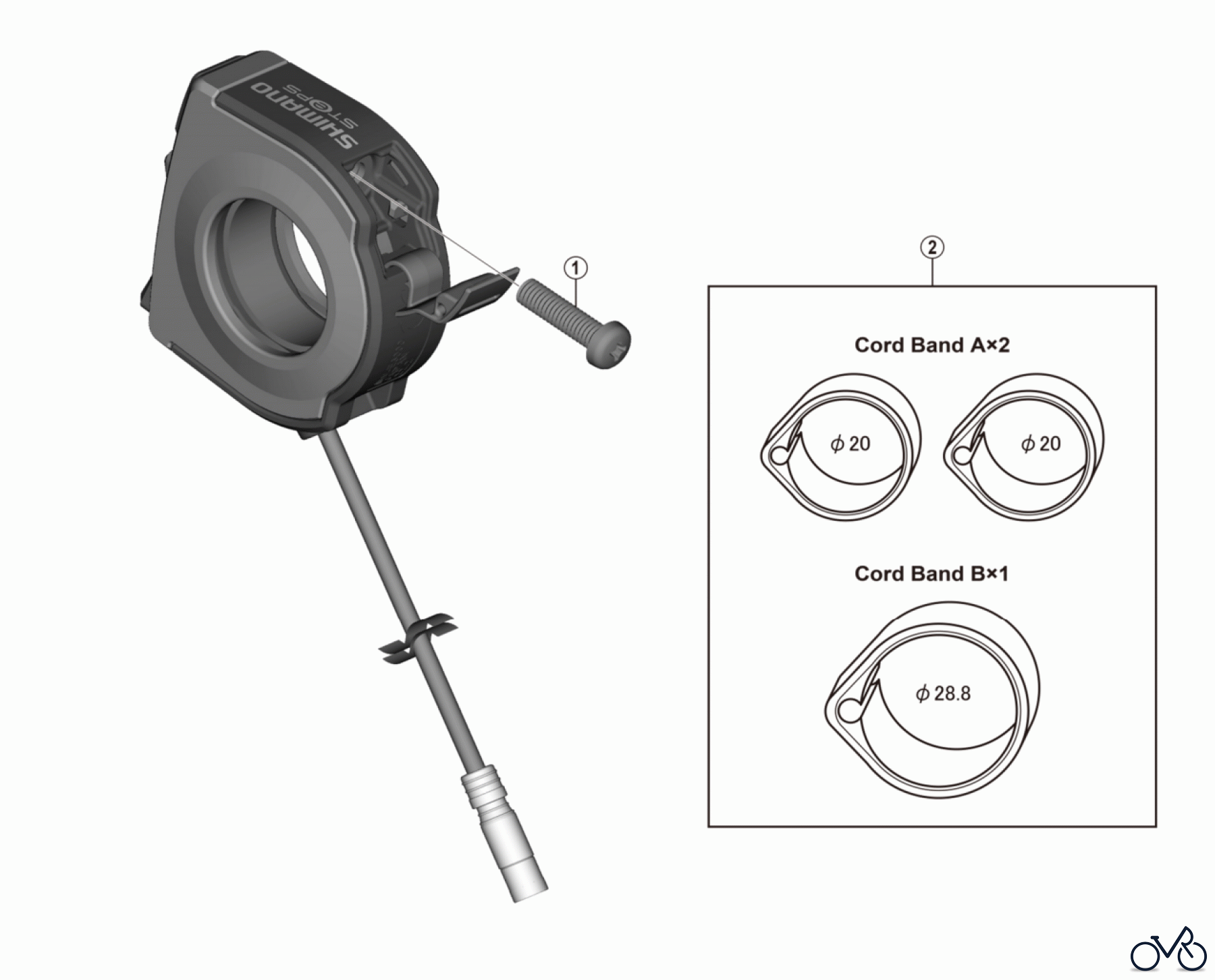 Shimano SW Switch - Schalter SW-E6000 Schalter