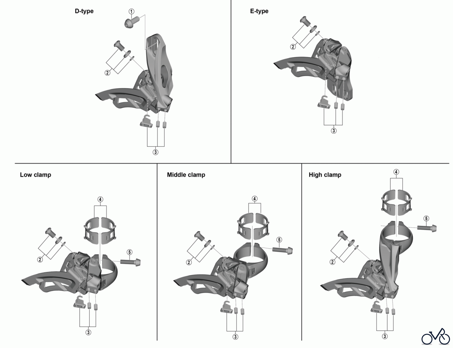  Shimano FD Front Derailleur - Umwerfer FD-M6000 DEORE SIDE SWING Front Derailleur
