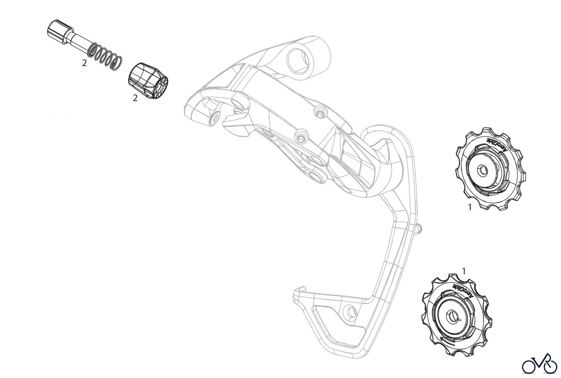  Sram Sram SRAM FORCE 22 / RIVAL 22 (2014 - ) - REAR DERAILLEUR
