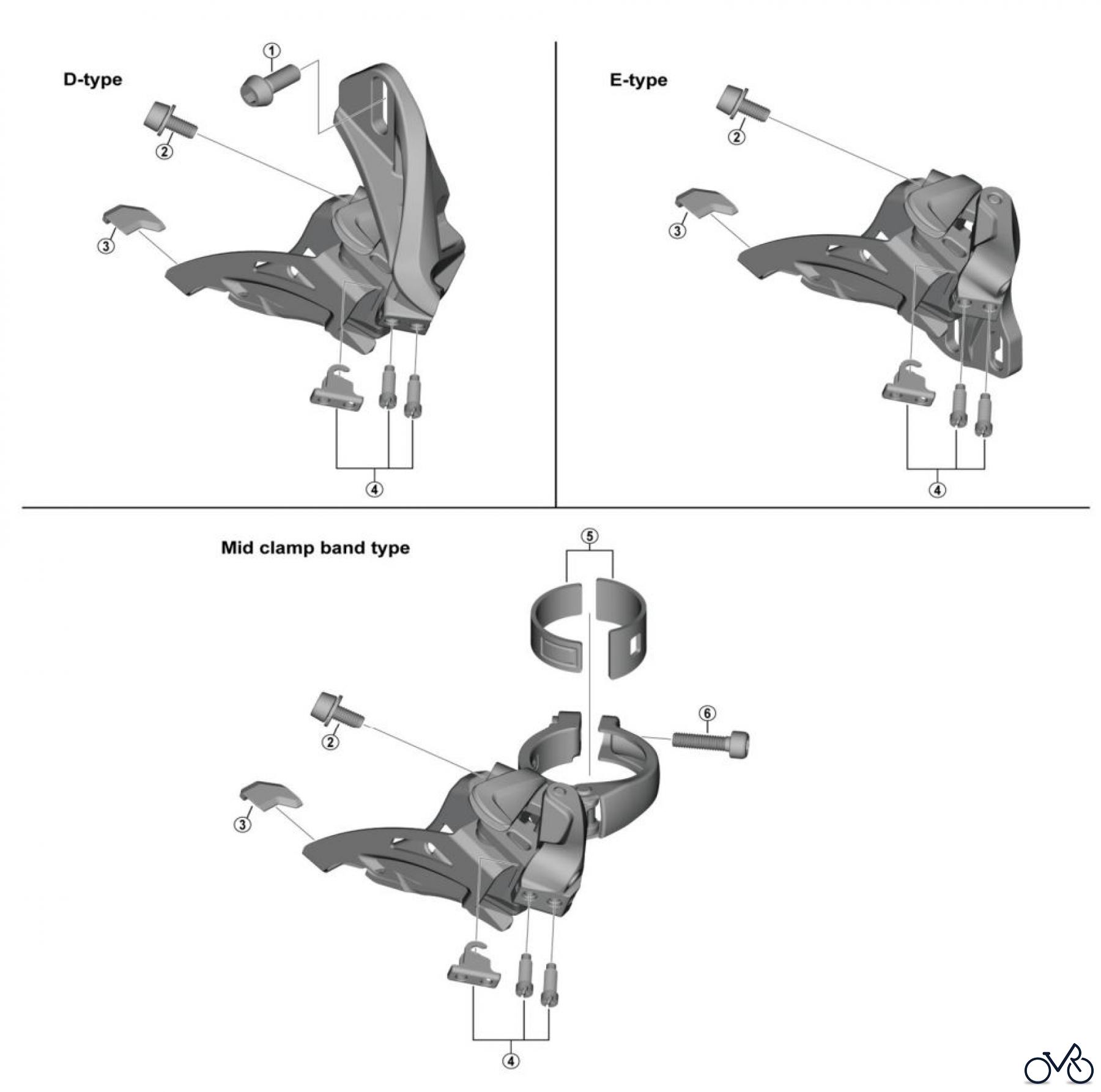  Shimano FD Front Derailleur - Umwerfer FD-M3120 ALIVIO SIDE SWING Front Derailleur