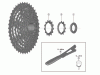 Shimano CS Cassette / Zahnkranz Ersatzteile CS-M4100 DEORE  (10-speed) Cassette Sprocket