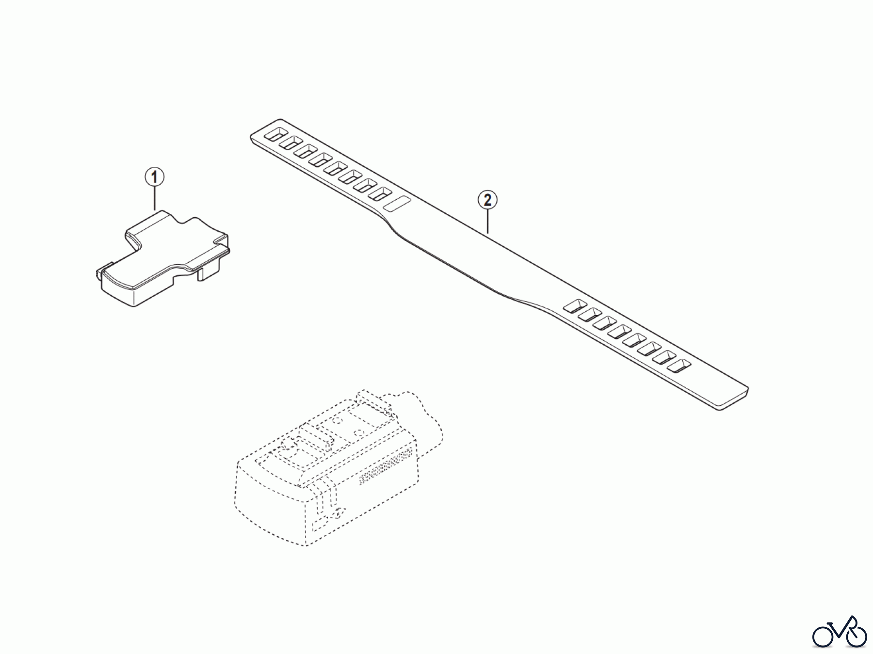  Shimano SM Smallparts - Kleinteile, RT, BT, BB, CD SM-EW90-A/B DURA-ACE Junction for Around Cockpit Area
