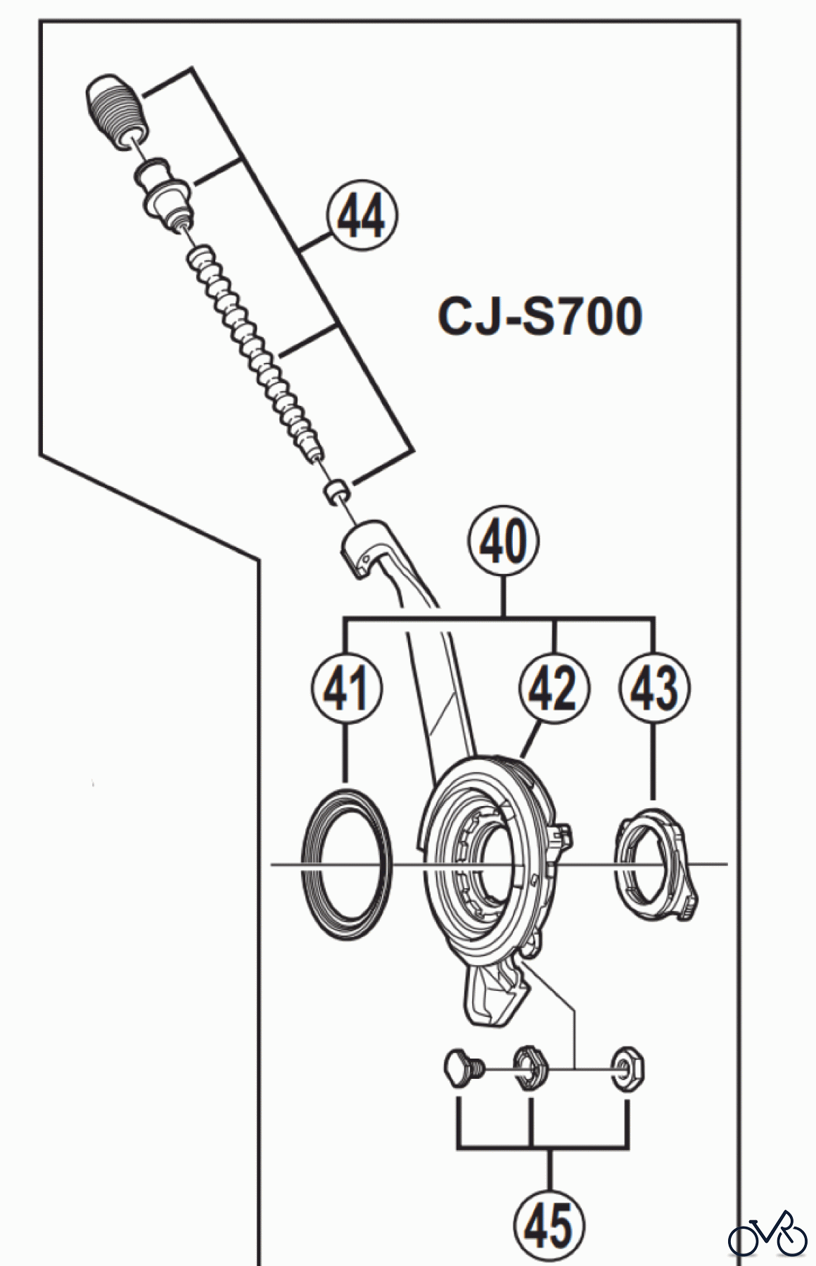 Shimano CJ Cassette Joint - Schalteinheit CJ-S700