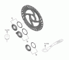 Shimano SM Smallparts - Kleinteile, RT, BT, BB, CD Ersatzteile RT-Cl800