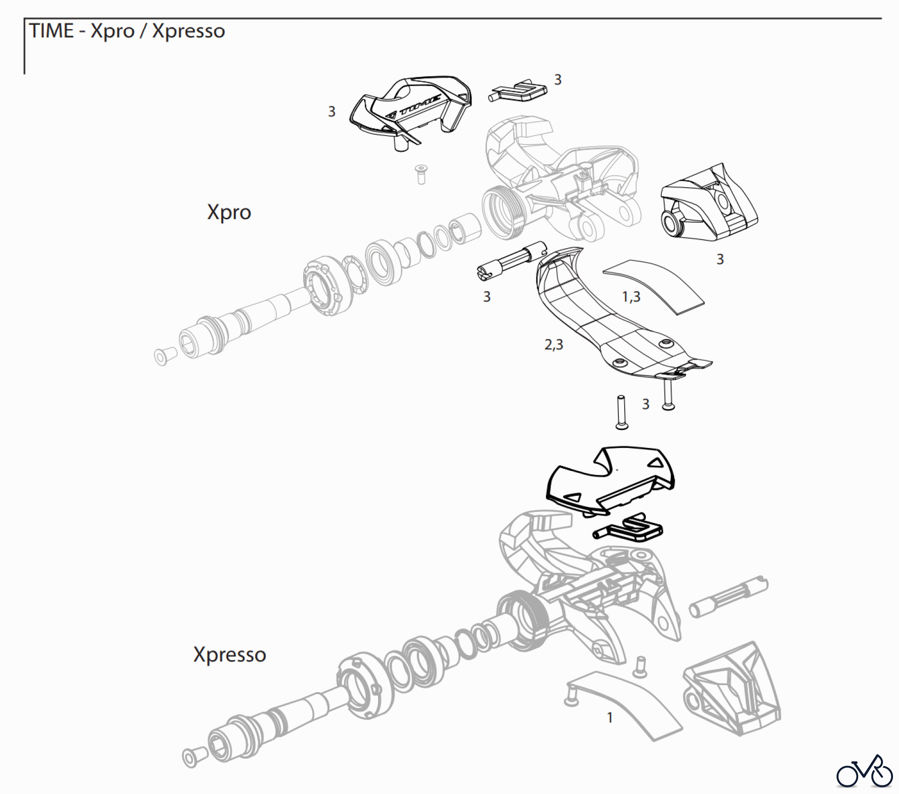  Sram Sram TIME - Xpro / Xpresso