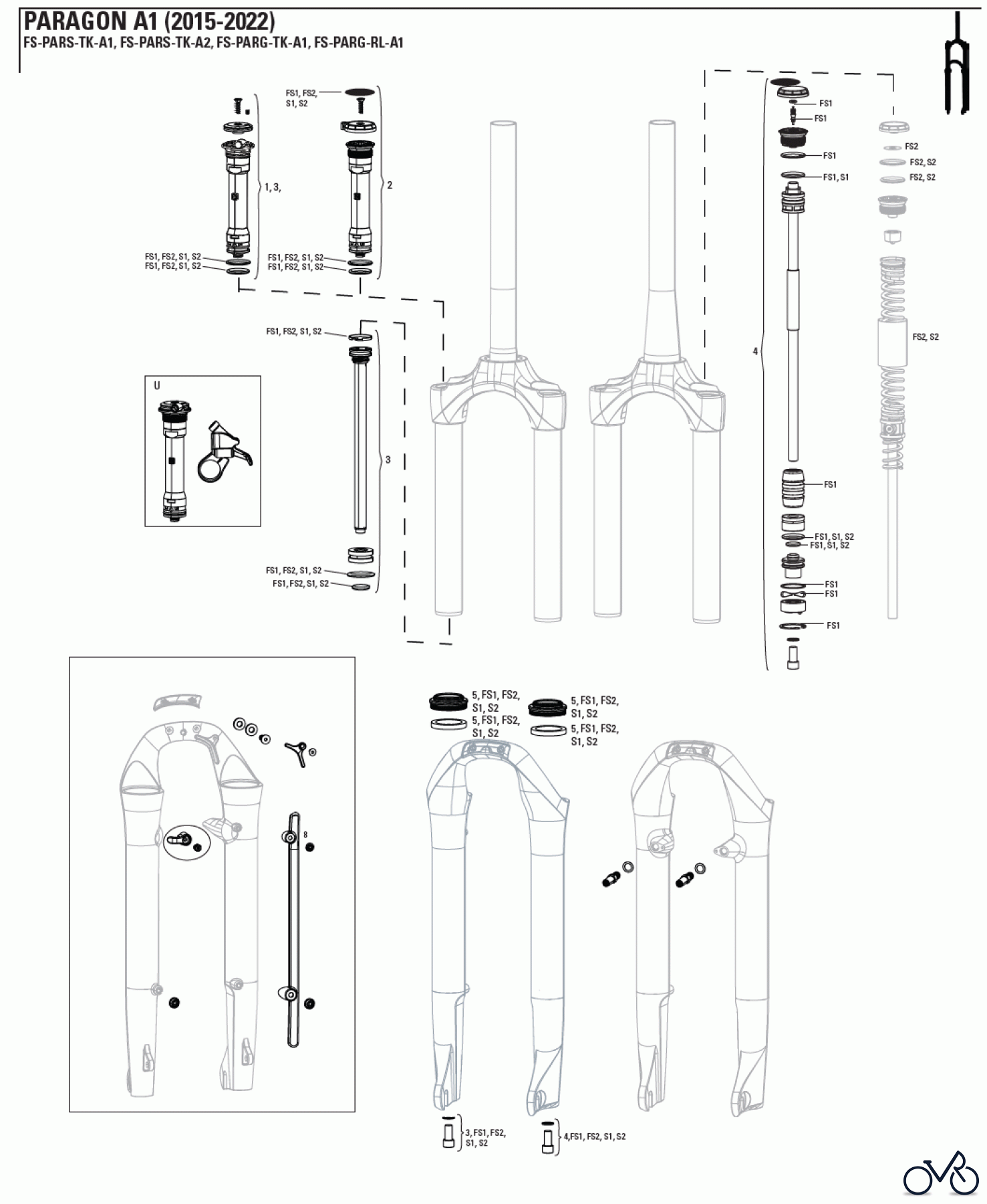  Sram RockShox PARAGON A1 (2015-2022)