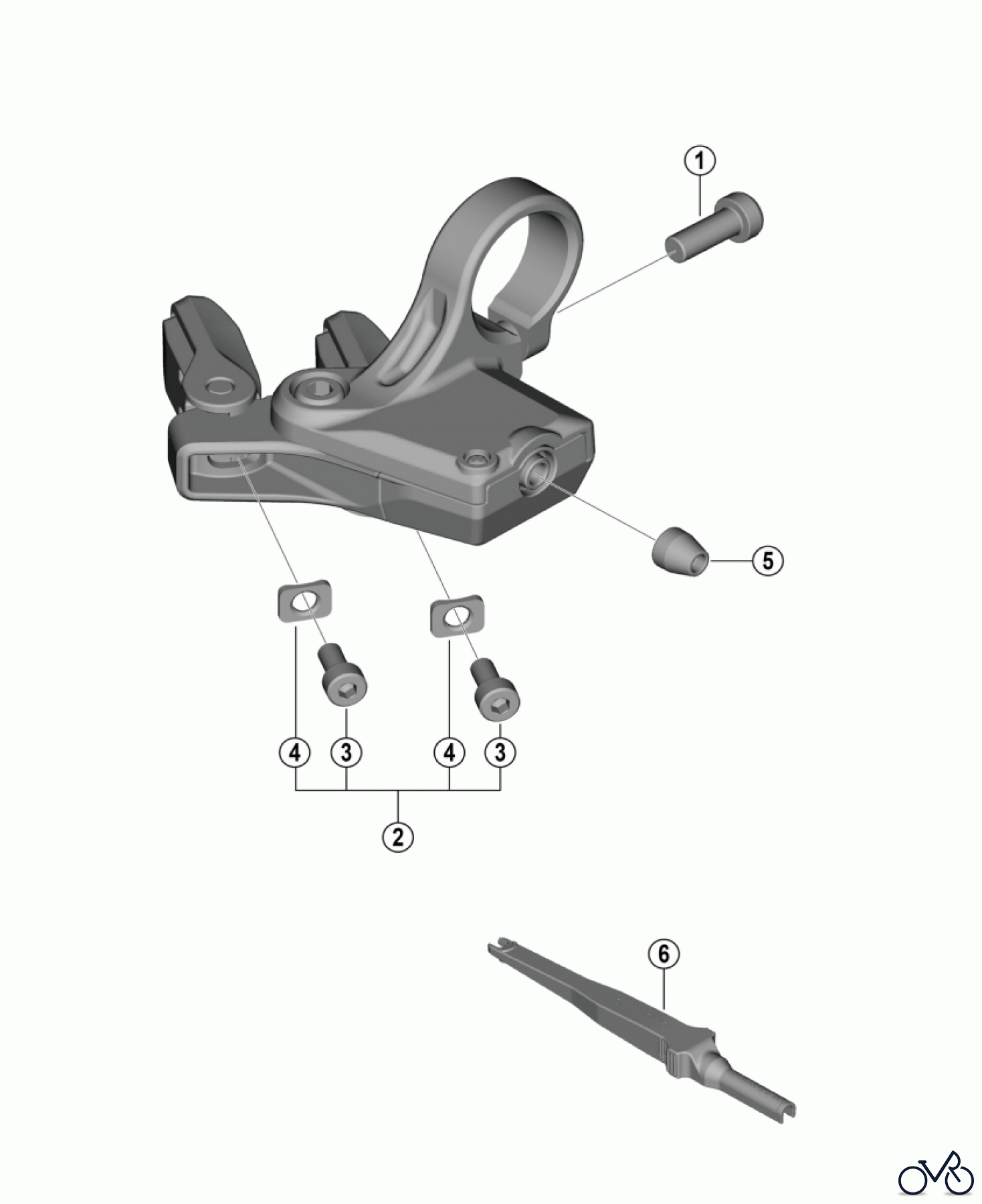Shimano SW Switch - Schalter SW-M8150-R (-4979) DEORE XT Shift Switch
