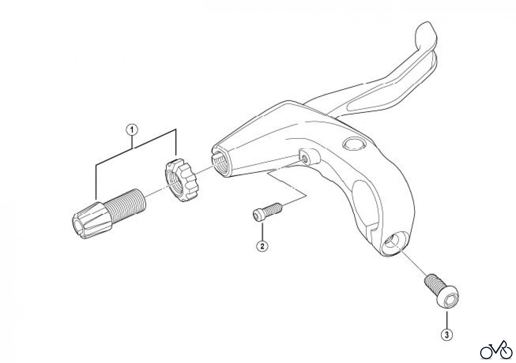 Shimano BL Brake Lever - Bremshebel BL-4600-3141