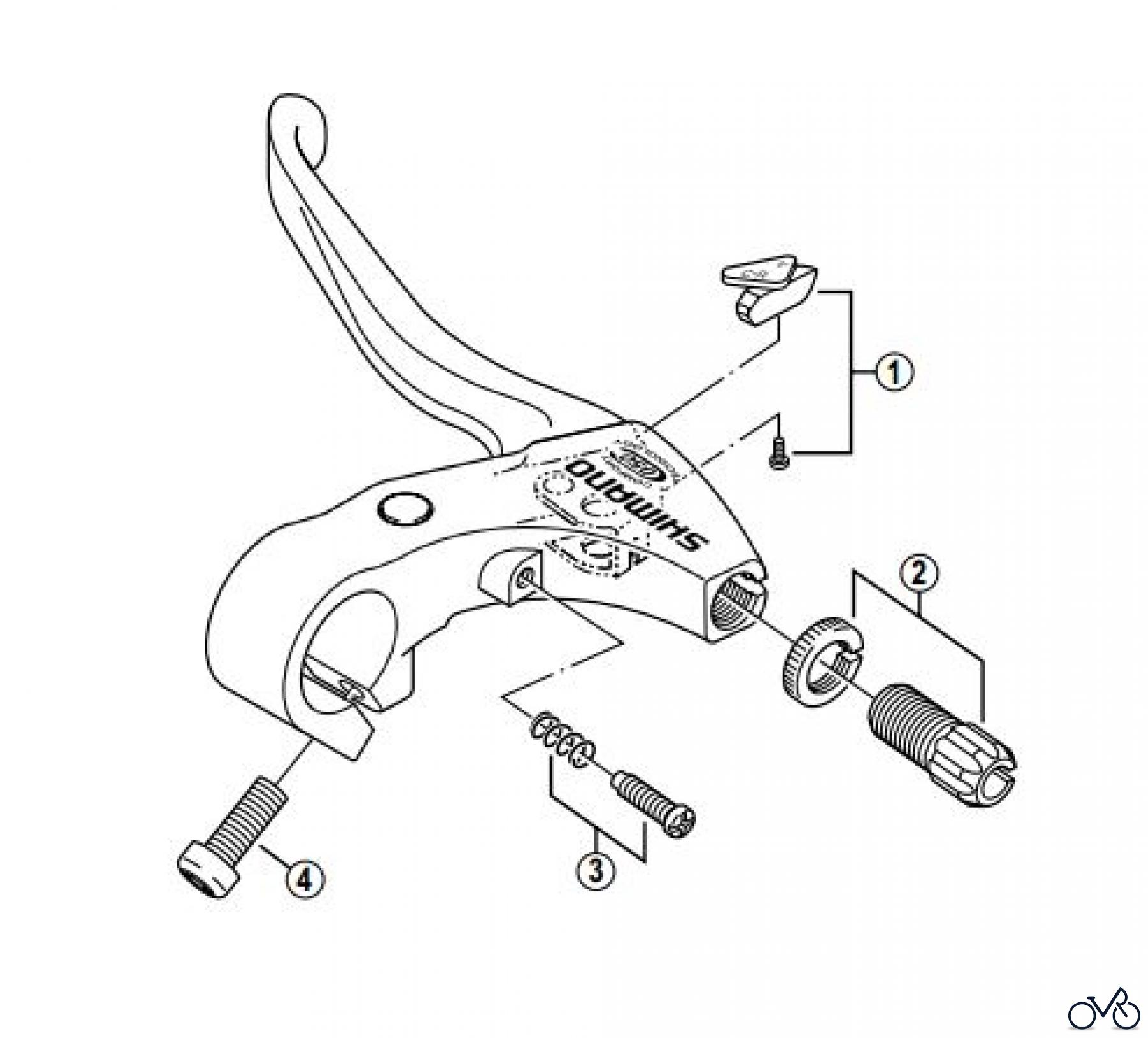  Shimano BL Brake Lever - Bremshebel BL-C050-01