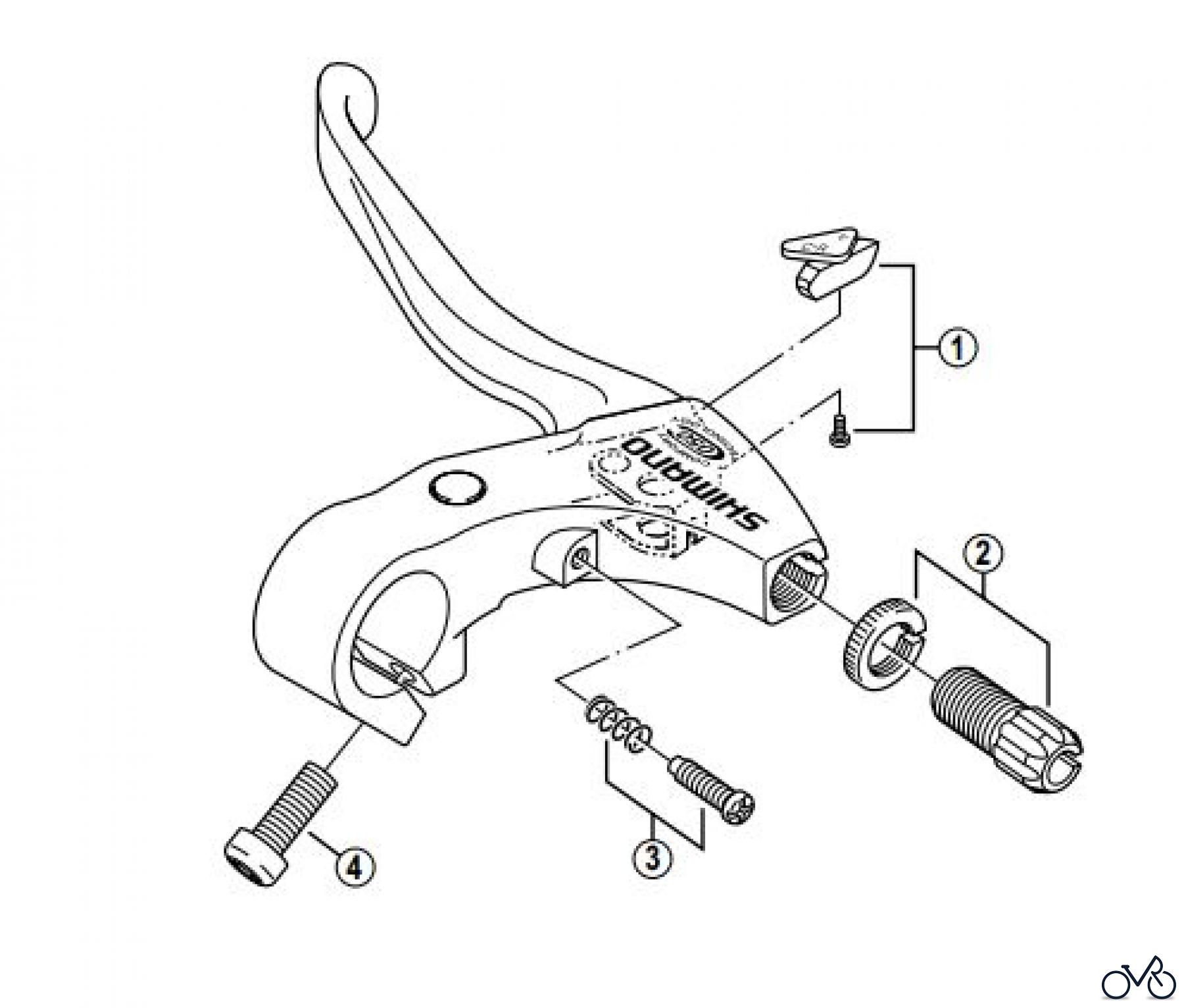  Shimano BL Brake Lever - Bremshebel BL-C050-L