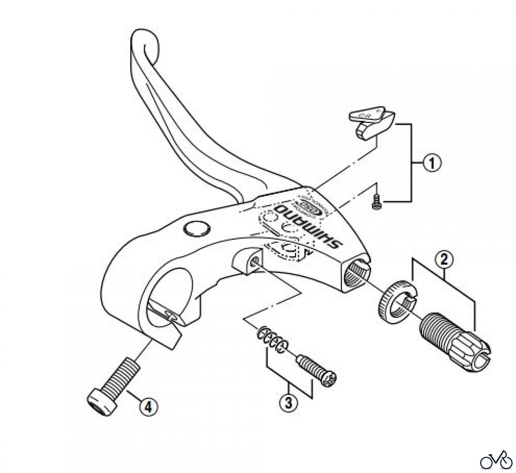  Shimano BL Brake Lever - Bremshebel BL-C050L